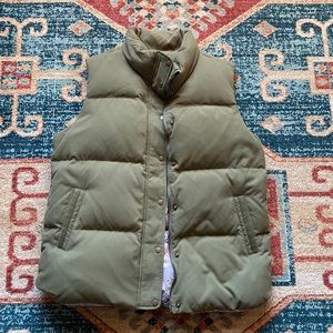Patagonia Olive Green Puffer Vest